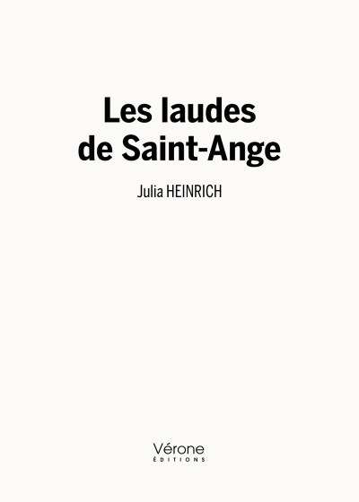 HEINRICH JULIA - Les laudes de Saint-Ange
